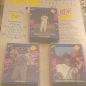 Classic 1990 Baseball Card Board Game With Nolan Ryan And Deion Sanders Brand Ne